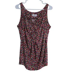 O Baby by‎ Motherhood  Maternity Sleeveless Blouse Womens V Neck Pullover Top